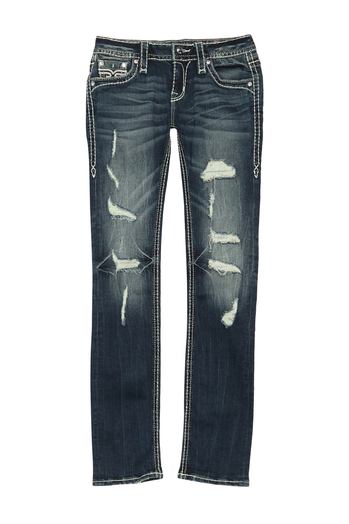 rock revival straight jeans