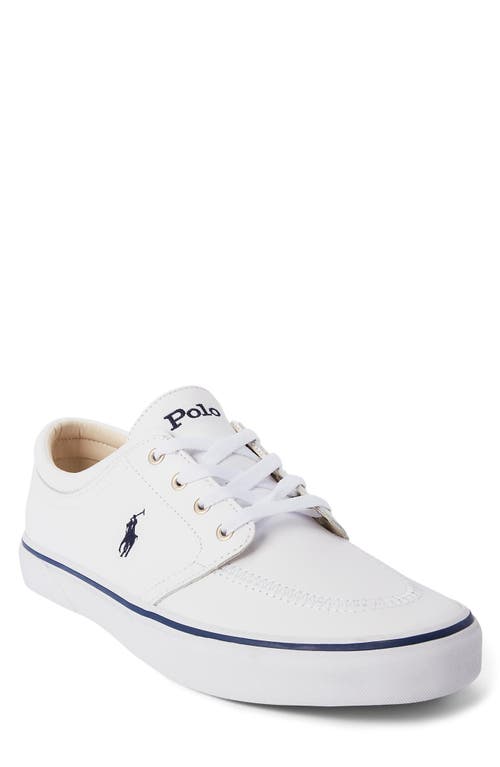 Lauren Ralph Lauren Faxon X Sneaker in White/Navy Pp