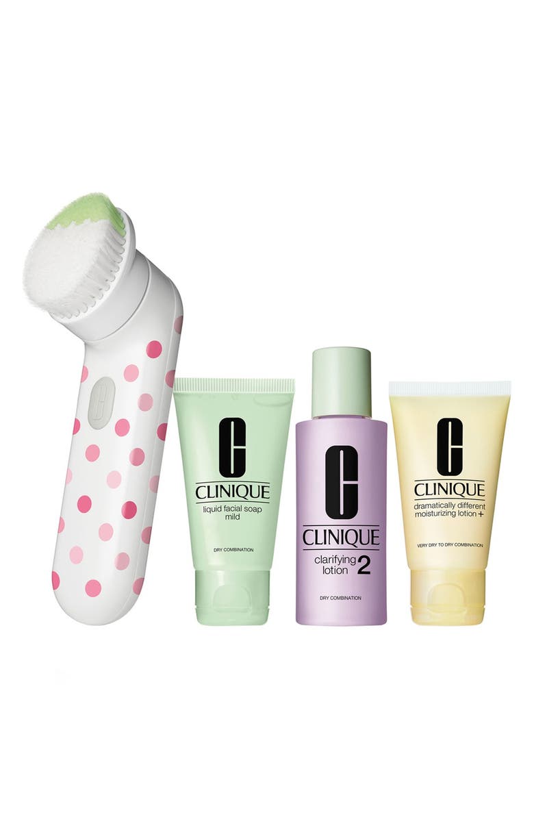 Clinique 'Cleansing by Clinique' Sonic Brush Set for Very ...