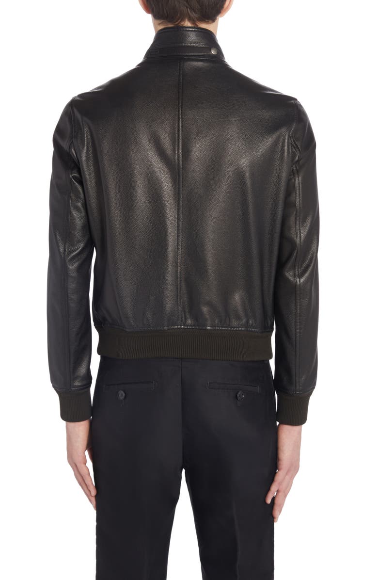 TOM FORD Harrington Leather Bomber Jacket | Nordstrom