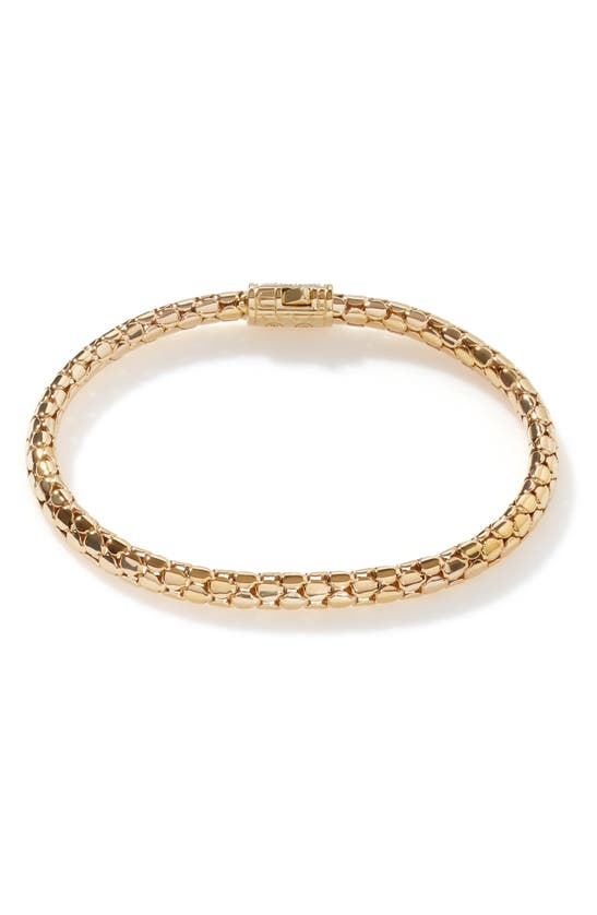 Shop John Hardy Dot Chain Pavé Diamond Bracelet In Gold