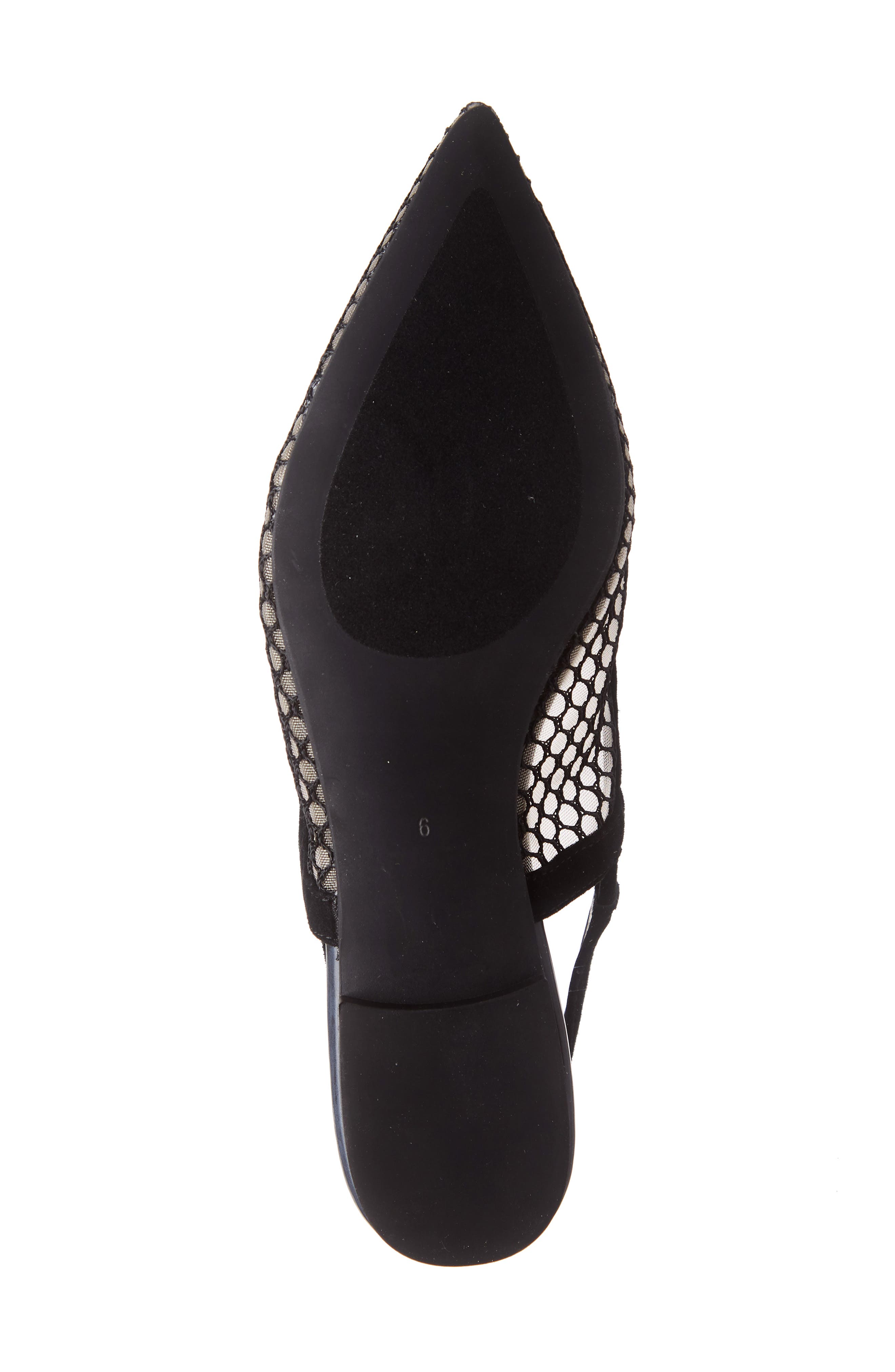 jeffrey campbell emelia mesh slingback flat