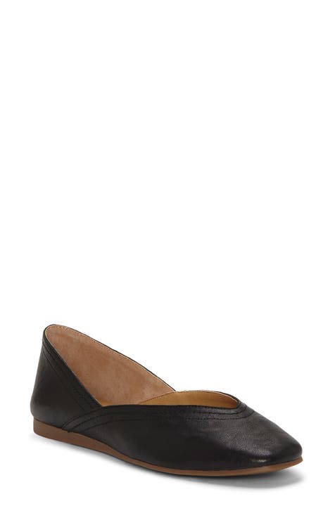 Lucky Brand, Shoes, Lucky Brand Ameena Flats Black Leather