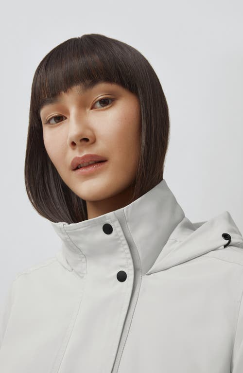 Canada Goose Belcarra Water Resistant Hooded Jacket In Silverbirch - Bouleau Argente