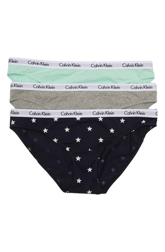 Calvin Klein Assorted Bikinis In 19t Al/gh/stars