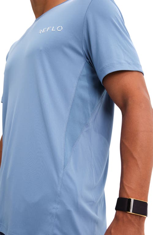 Reflo Hudson Recycled Active T-shirt In Coronet Blue