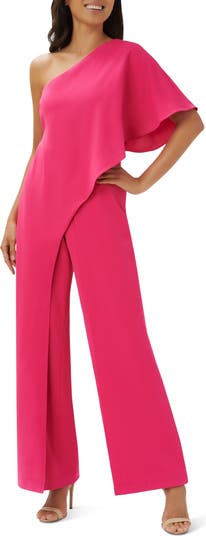 Adrianna Papell One Shoulder Jumpsuit Nordstrom