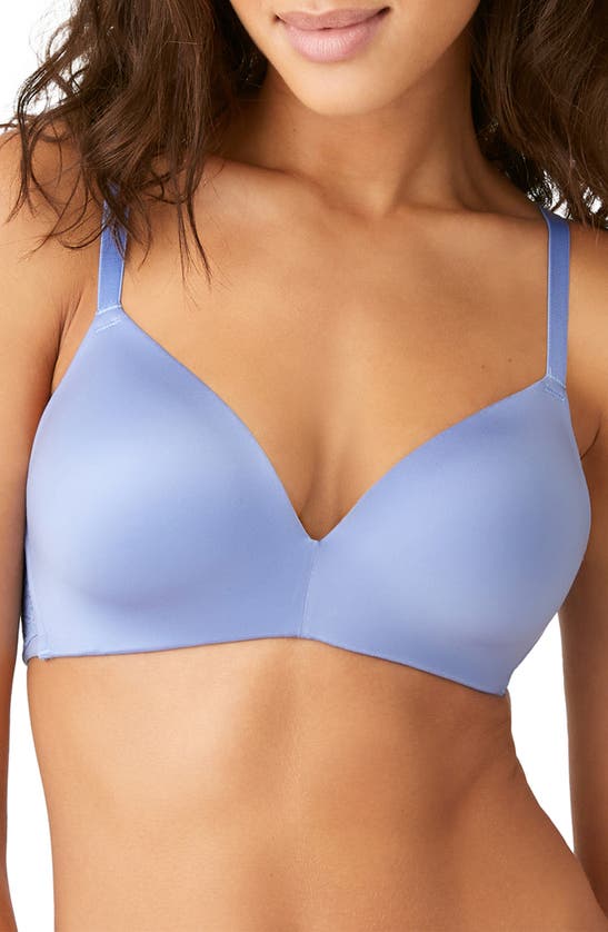 B.tempt'd By Wacoal Future Foundation Wireless T-shirt Bra In Purple Impress