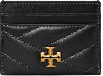 Tory Burch Kira Chevron-Quilted Card Case