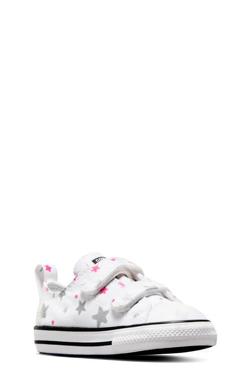 Shop Converse Kids' Chuck Taylor® All Star® Ox Sneaker In White/prime Pink/white