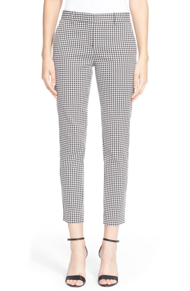 Theory 'Treeca CL' Houndstooth Print Pants | Nordstrom