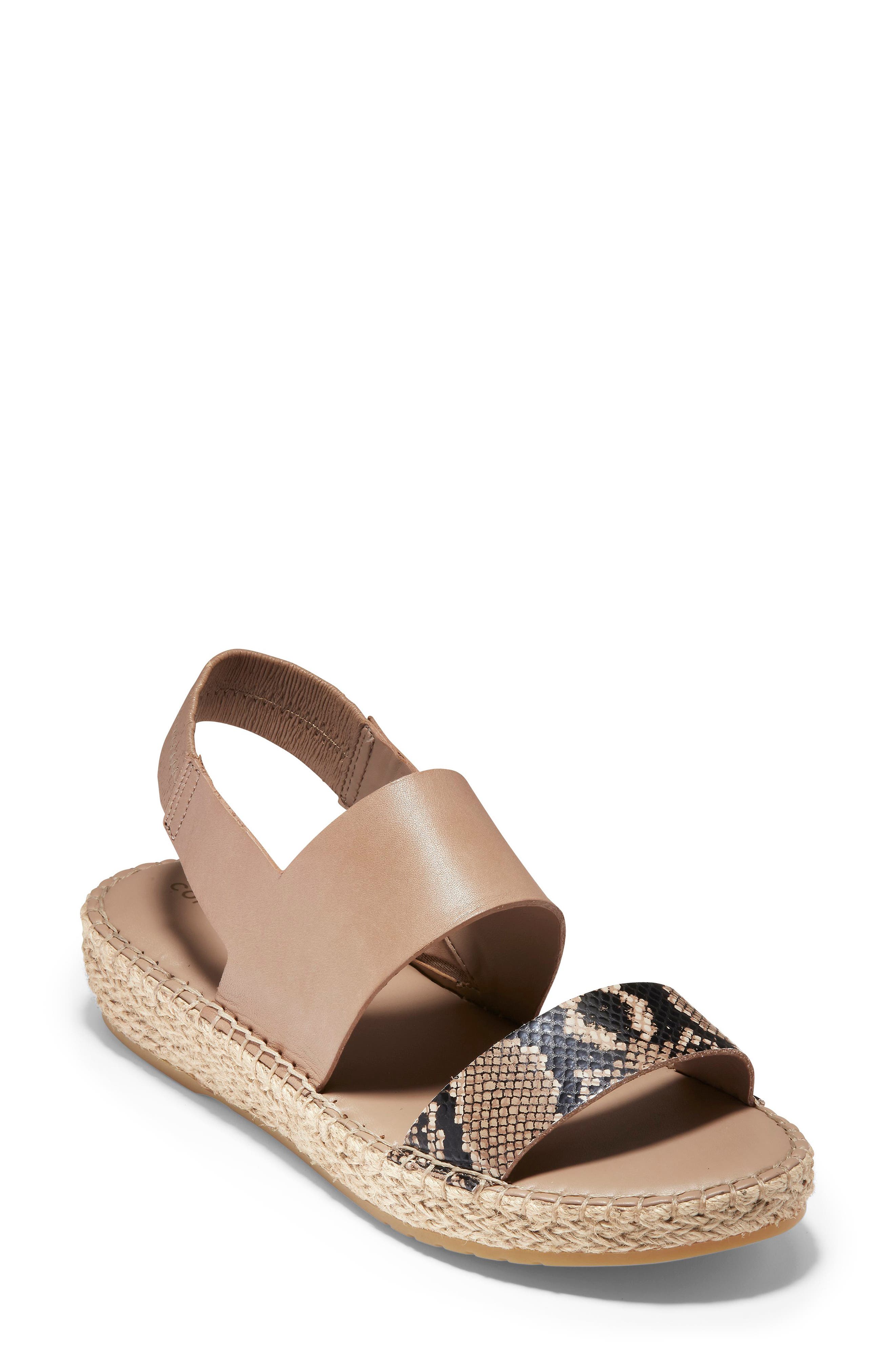 cole haan cloudfeel espadrille sandals