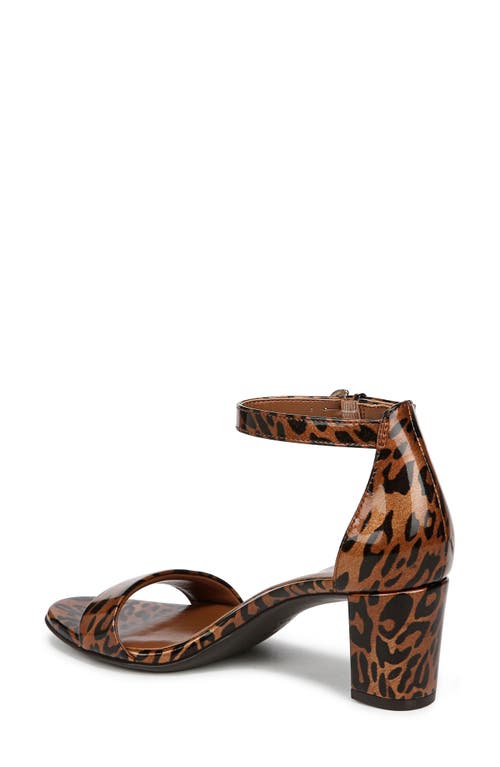 Naturalizer Vera Glitz Ankle Strap Sandal In Natural Multi