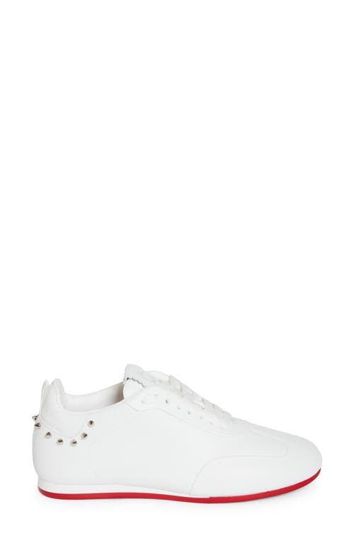 Shop Christian Louboutin Eleonora Sneaker In White