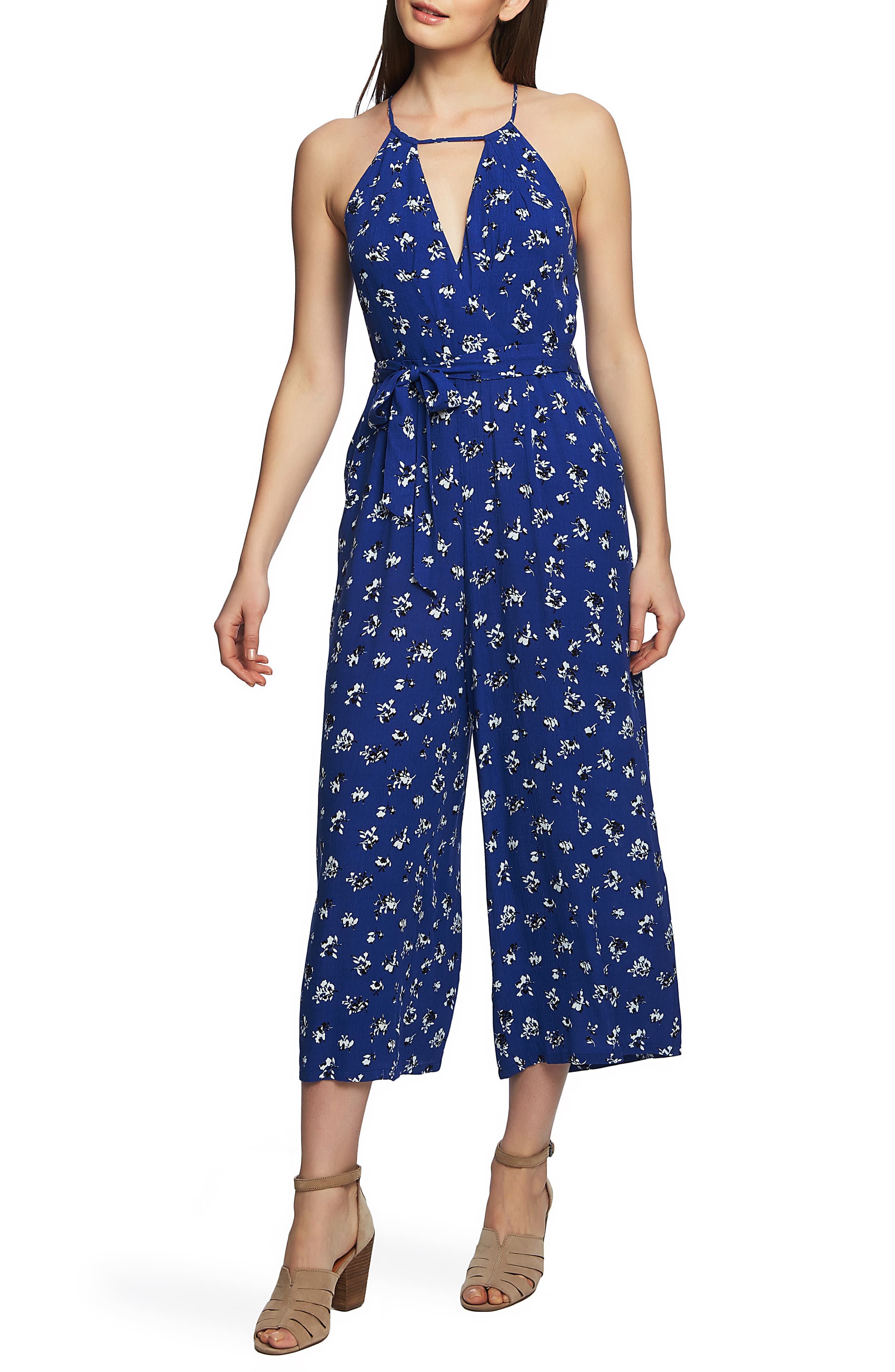 1.STATE Wrap Front Sleeveless Jumpsuit Nordstrom