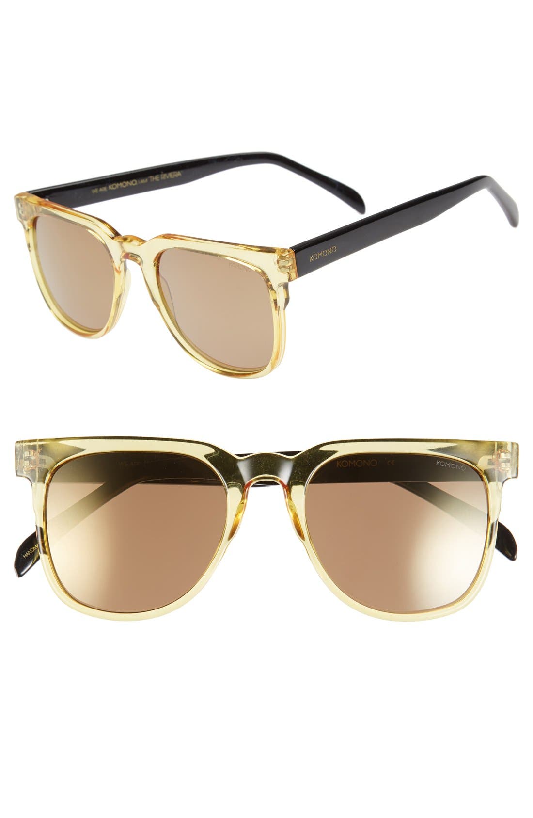 Komono 'The Riviera' 53mm Sunglasses Nordstrom