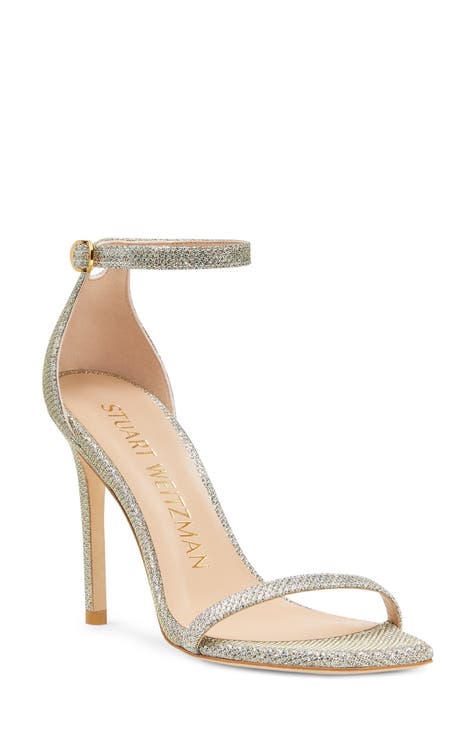 Women heels Sexy Gold Padlock High Heels Sandals Thin Single Strap
