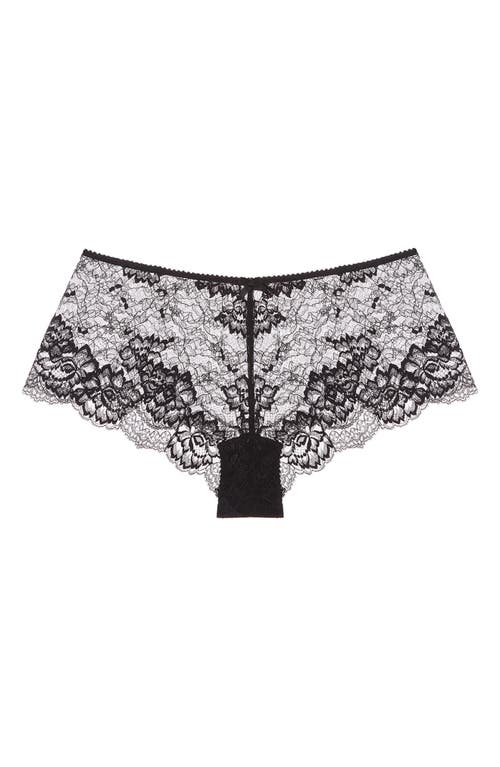 Journelle Isabel Modern Tap Shorts In Noir