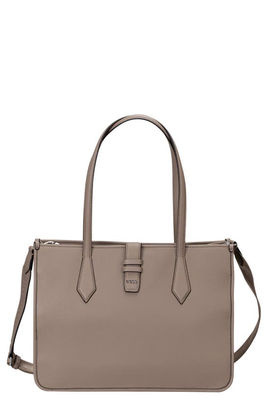 【Hugo Boss】MADDIE TOTE BAG トートバッグ Hugo Boss Maddie Tote In Grey | ModeSens