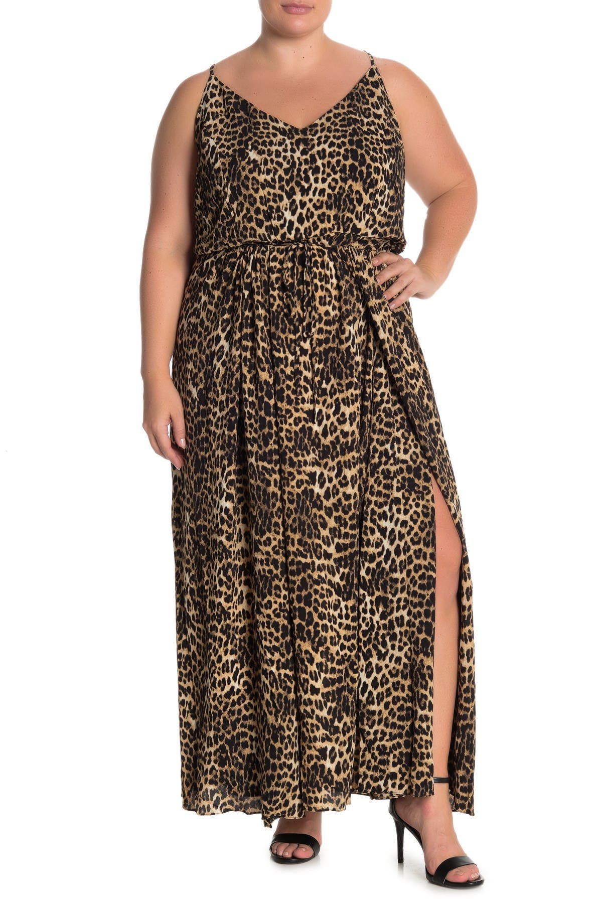 city chic leopard dress