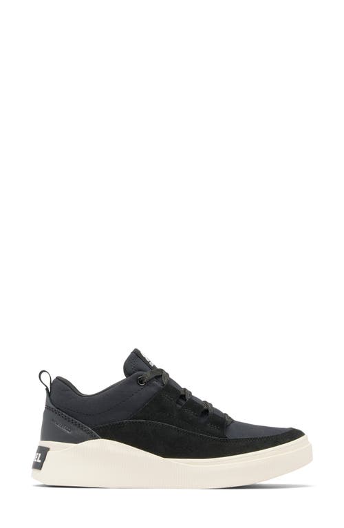 Sorel Out N About Iv Waterproof Sneaker In Black/gum 2