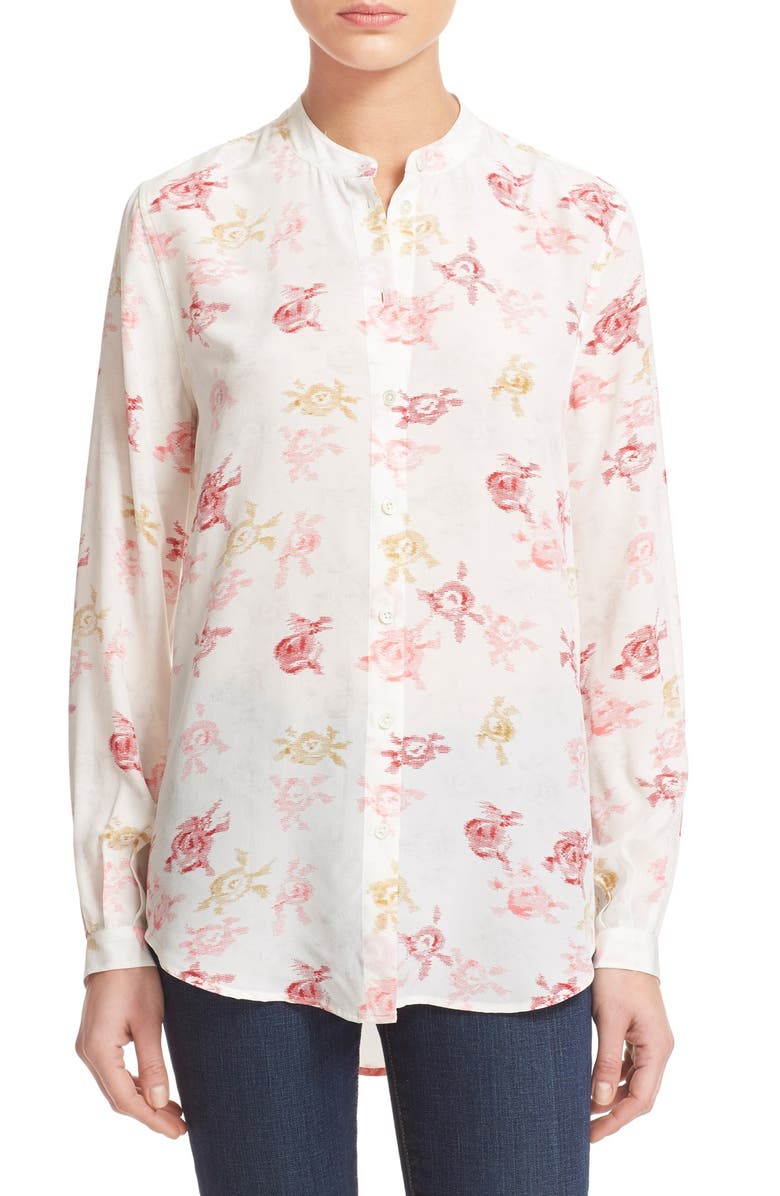 Equipment 'Henri' Floral Print Silk Shirt (Nordstrom Exclusive) | Nordstrom