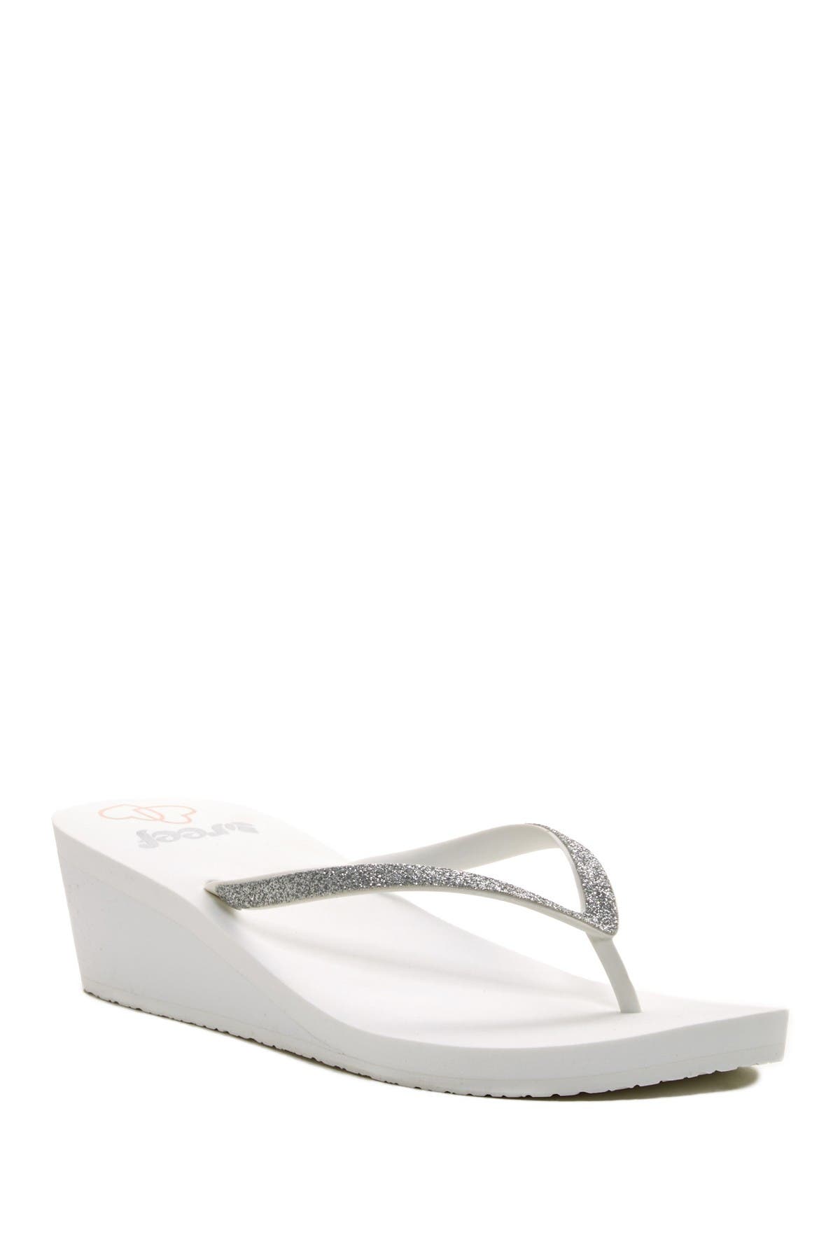 reef krystal star wedge sandal