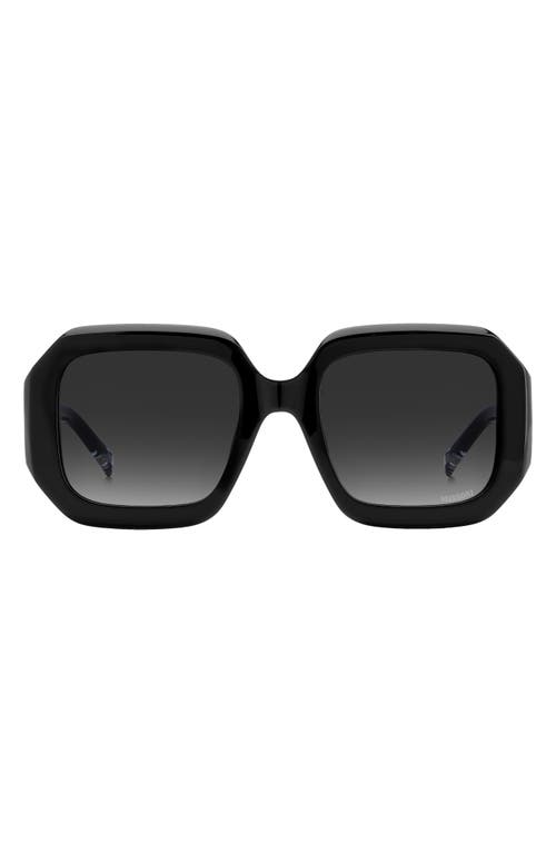 Missoni 50mm Square Sunglasses In Black/grey Shaded