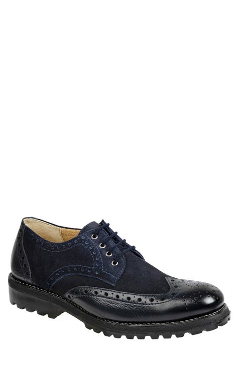 Louis Vuitton, Shoes, Mens Louis Vuitton Burgundy Brogue Leather Oxford  Dress Shoe 85 Us
