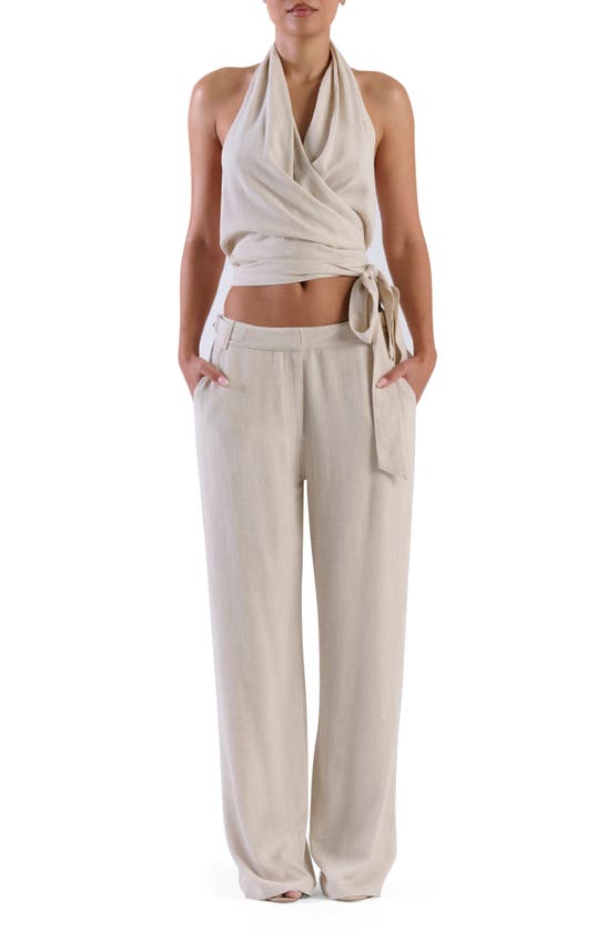 Shop Naked Wardrobe The Life Pants In Cream