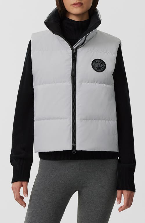 Canada Goose Grandview Cropped Down Jacket In Silverbirch