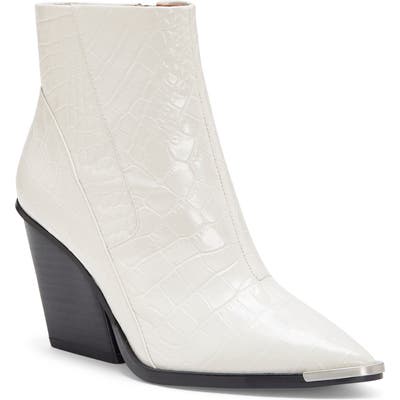 Vince Camuto Anikah Pointy Toe Bootie, White