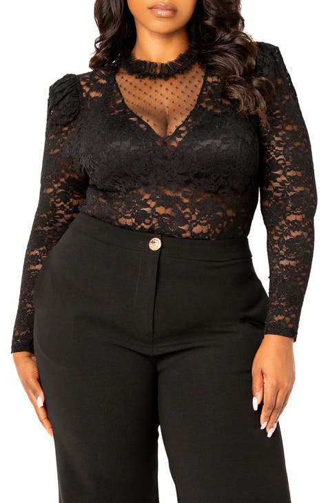 Lace Plus Size Tops for Women Nordstrom