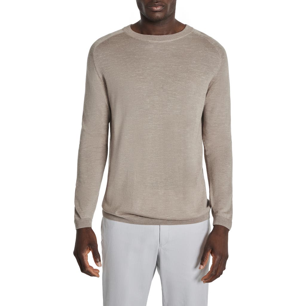 Jack Victor Bailey Merino Wool Blend Sweatshirt In Tan