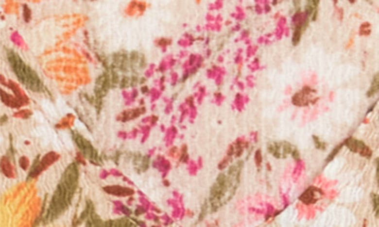 TASH AND SOPHIE RUFFLE FLORAL BABYDOLL DRESS