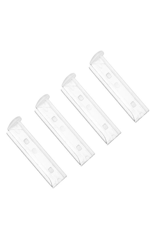 TWEEZERMAN TWEEZERMAN 4-PACK FACIAL RAZOR REPLACEMENT HEADS