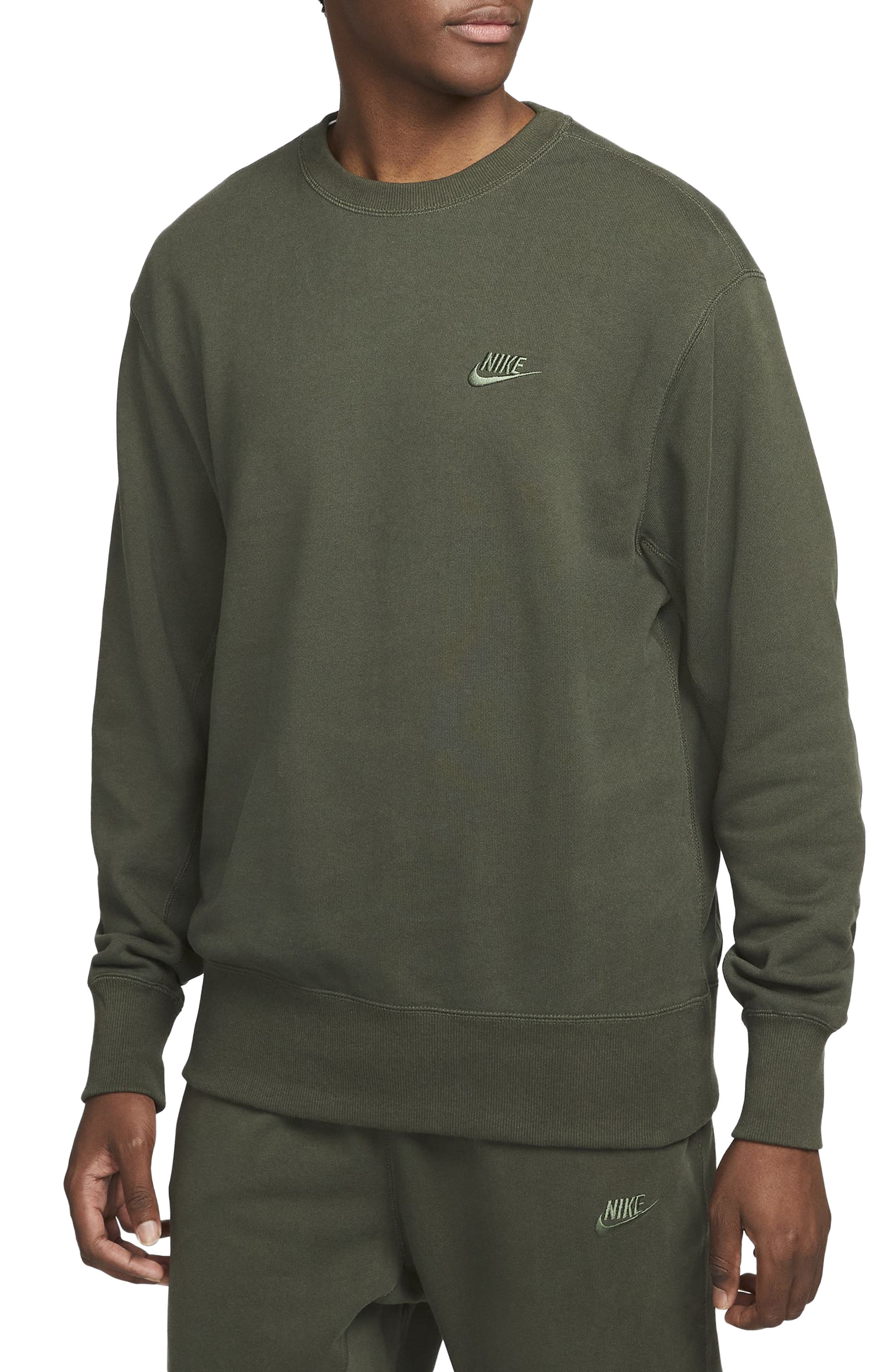 mens crewneck sweatshirts nike