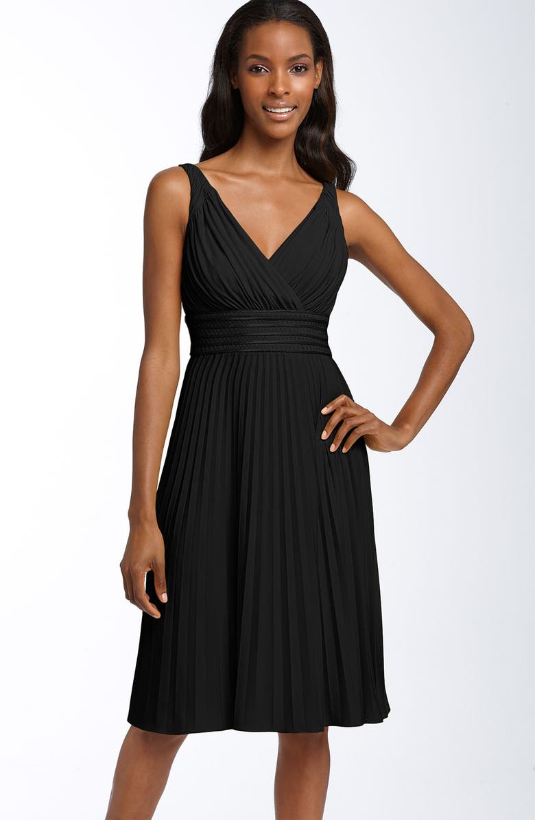 Suzi Chin for Maggy Boutique Pleated Jersey Dress (Petite) | Nordstrom