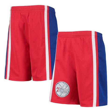 Mitchell & Ness Big Boys Houston Rockets Swingman Shorts - Navy/Red