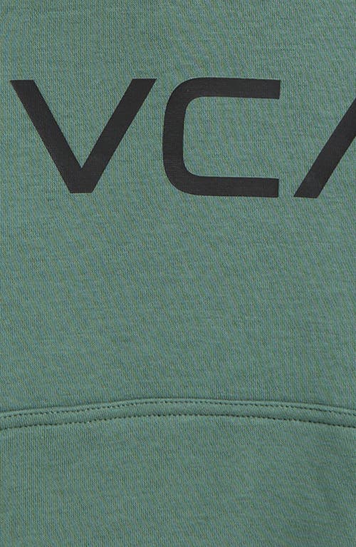 Shop Rvca Kids' Big  Hoodie In Jade