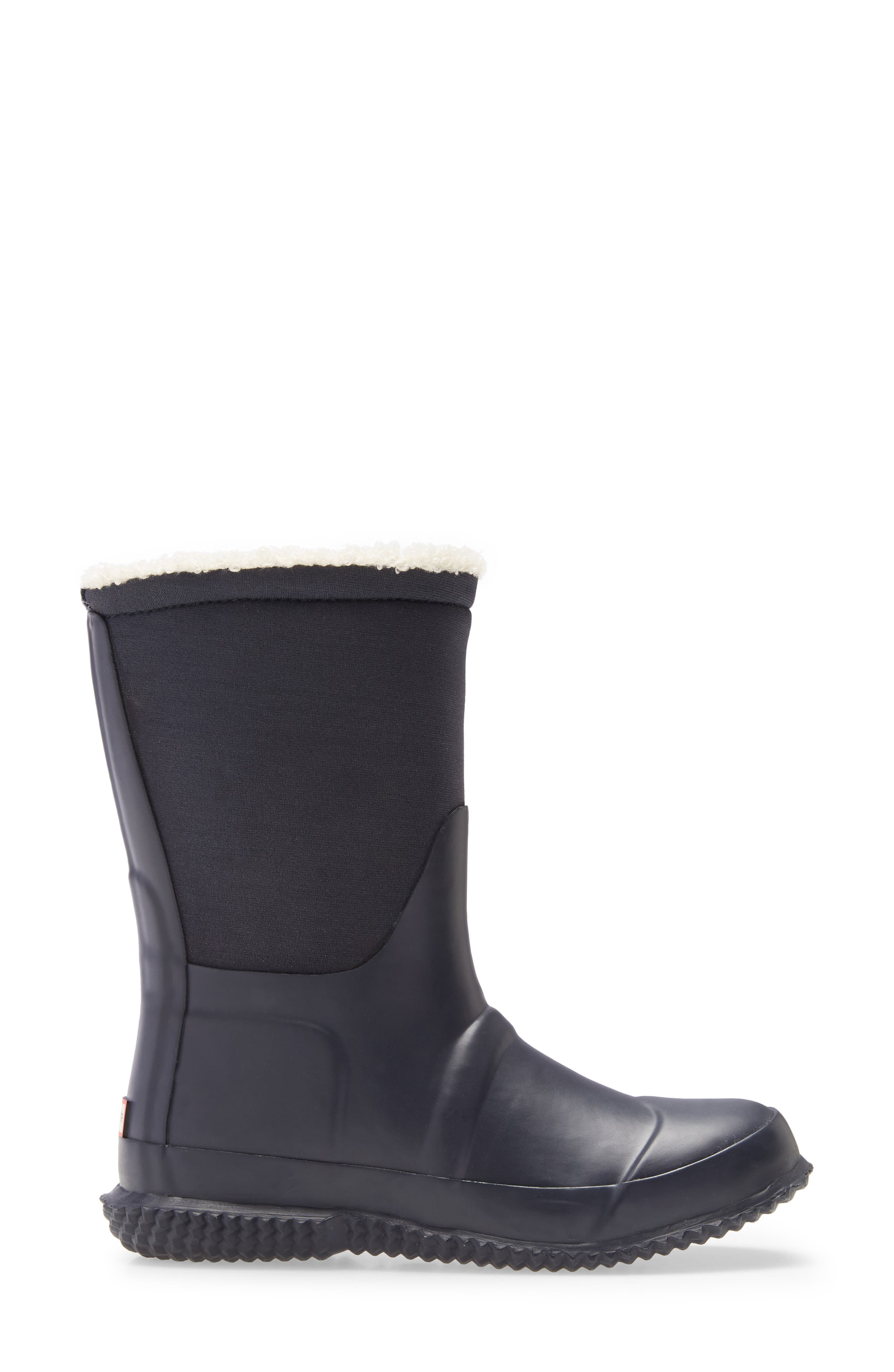 hunter shearling lined boots