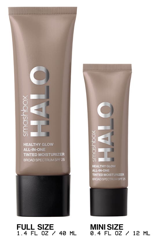 Shop Smashbox Mini Halo Healthy Glow Tinted Moisturizer Broad Spectrum Spf 25 In Light