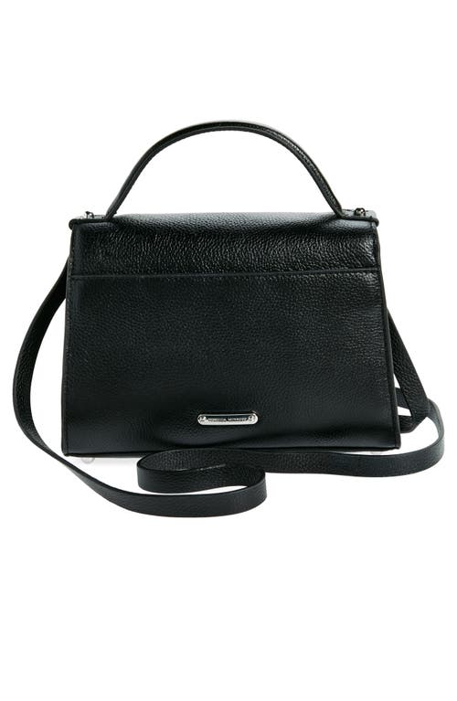 Shop Rebecca Minkoff Megan Convertible Top-handle Bag In Black