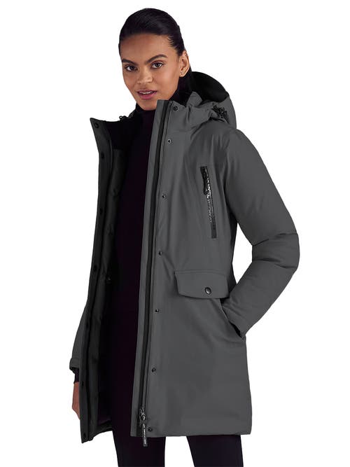 Triple F.a.t. Goose Waterproof Parka In Charcoal