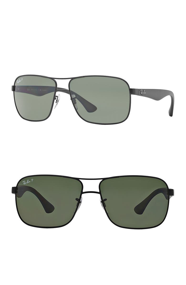 Ray-Ban 59mm Polarized Navigator Sunglasses | Nordstromrack
