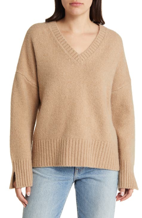 The William V-Neck Wool & Cashmere Blend Sweater