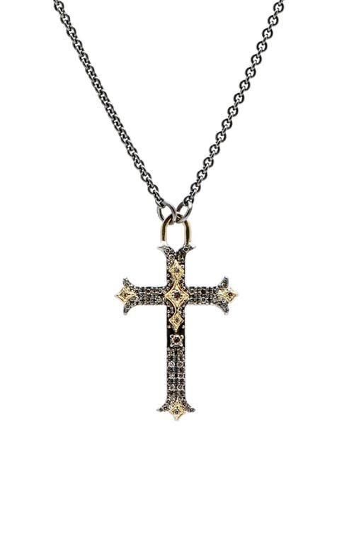 Armenta Old World Crivilli Cross Pendant Necklace in Yellow Gold at Nordstrom