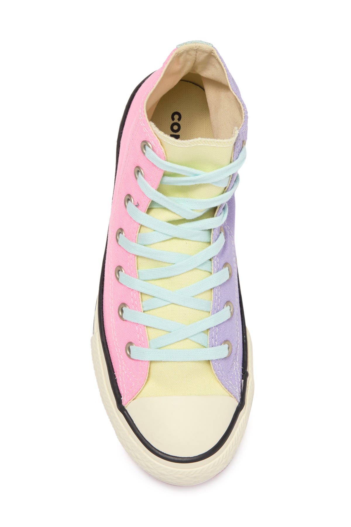 converse hi color block