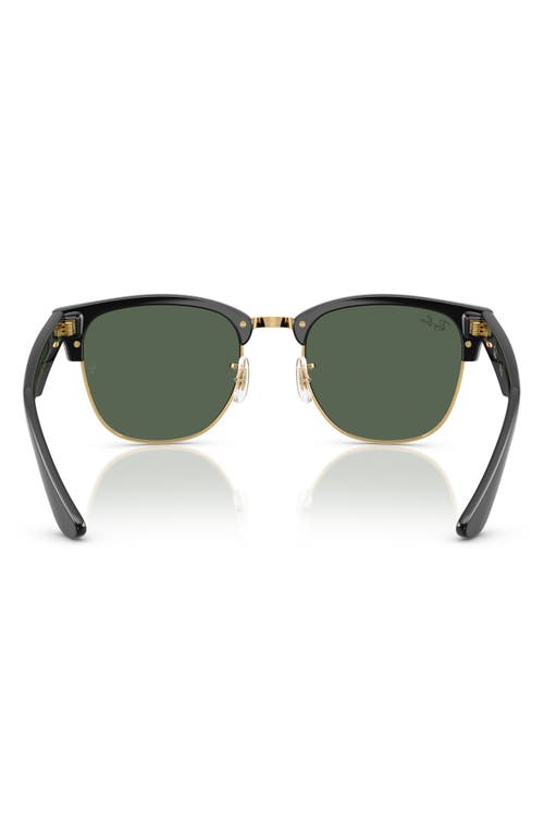 Ray Ban Ray-ban 51mm Square Sunglasses In Dark Green