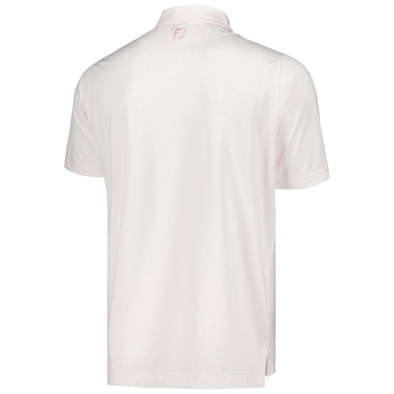 Shop Footjoy Light Pink The Players Painted Floral Lisle Prodry Polo